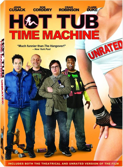 Hot Tub Time Machine DVD (Theatrical & Unrated) (Free Shipping)