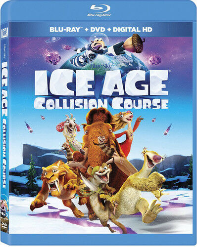 Ice Age: Collision Course Blu-ray + DVD + Digital HD 2-Disc Set (Free Shipping)