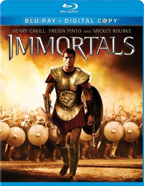 Immortals Blu-Ray + Digital Copy (2-Disc Set) (Free Shipping)