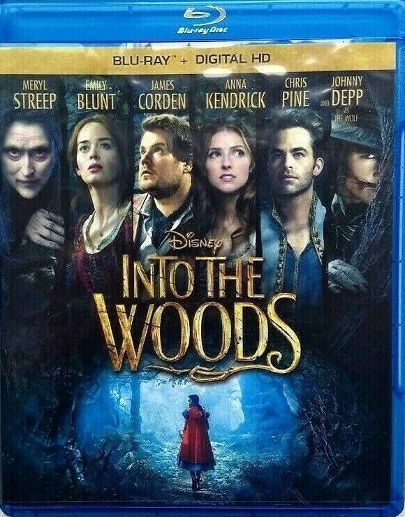 Into The Woods Blu-ray + Digital HD (Free Shipping)