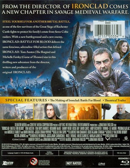 Ironclad - Battle for Blood Blu-Ray (Free Shipping)
