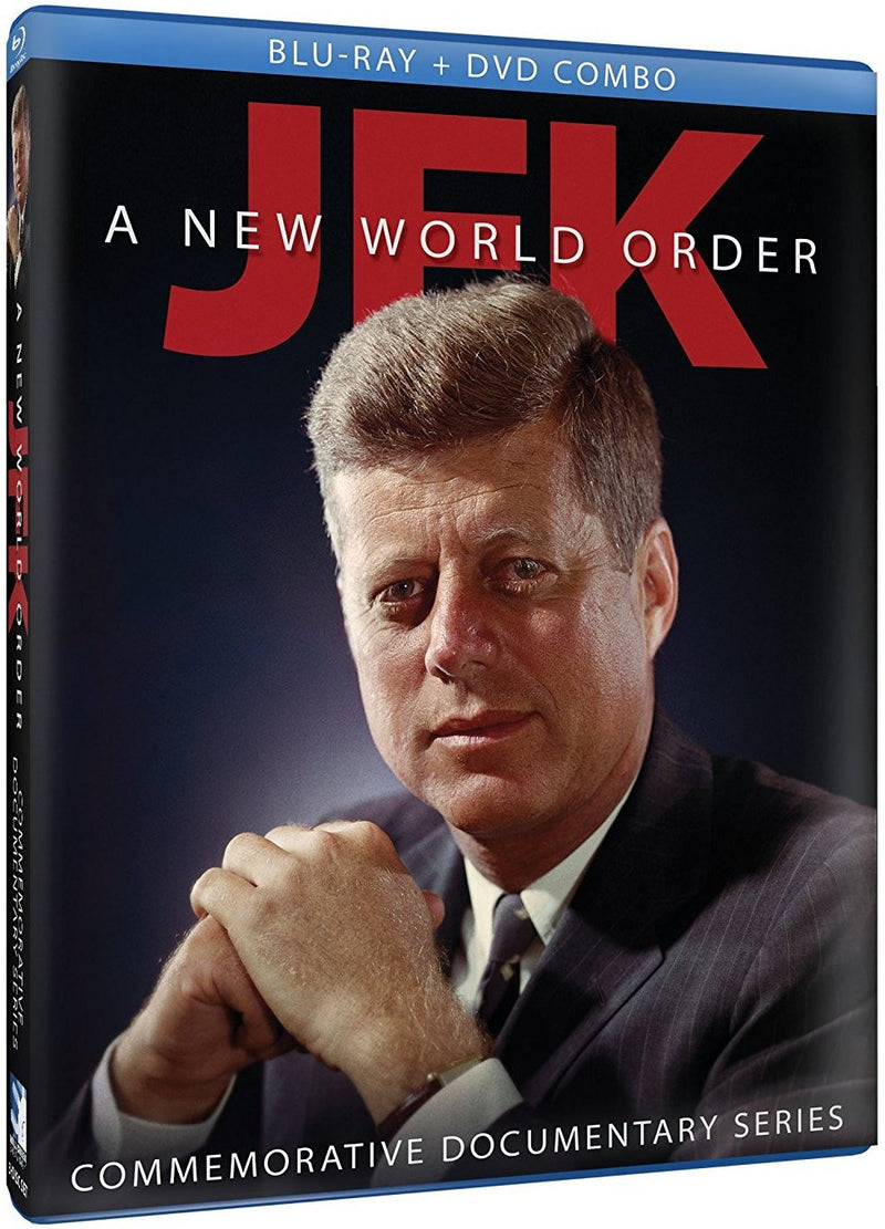 JFK - A New World Order - Commemorative Documentary Series Blu-Ray + DVD (3-Disc) (Free Shipping)