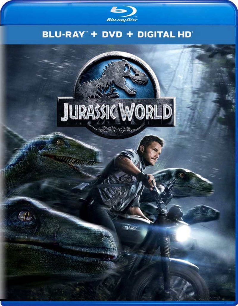 Jurassic World Blu-Ray (Free Shipping)