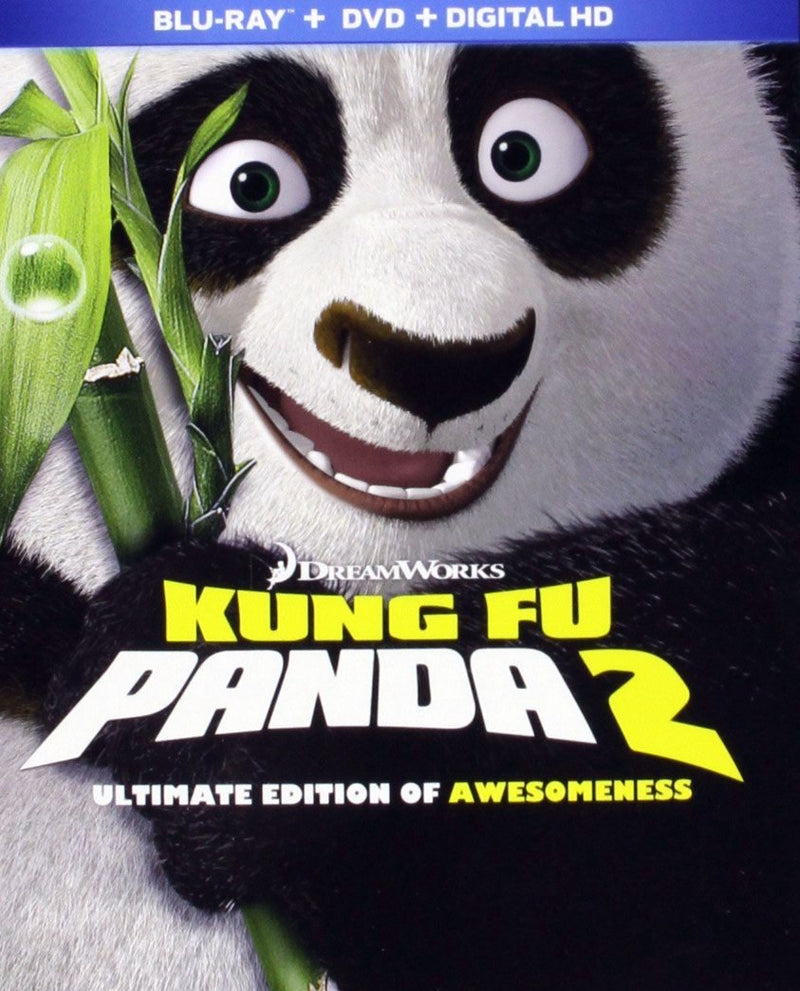 Kung Fu Panda 2 - Ultimate Edition Of Awesomeness Blu-Ray + DVD + Digital HD (3-Disc Set) (Free Shipping)