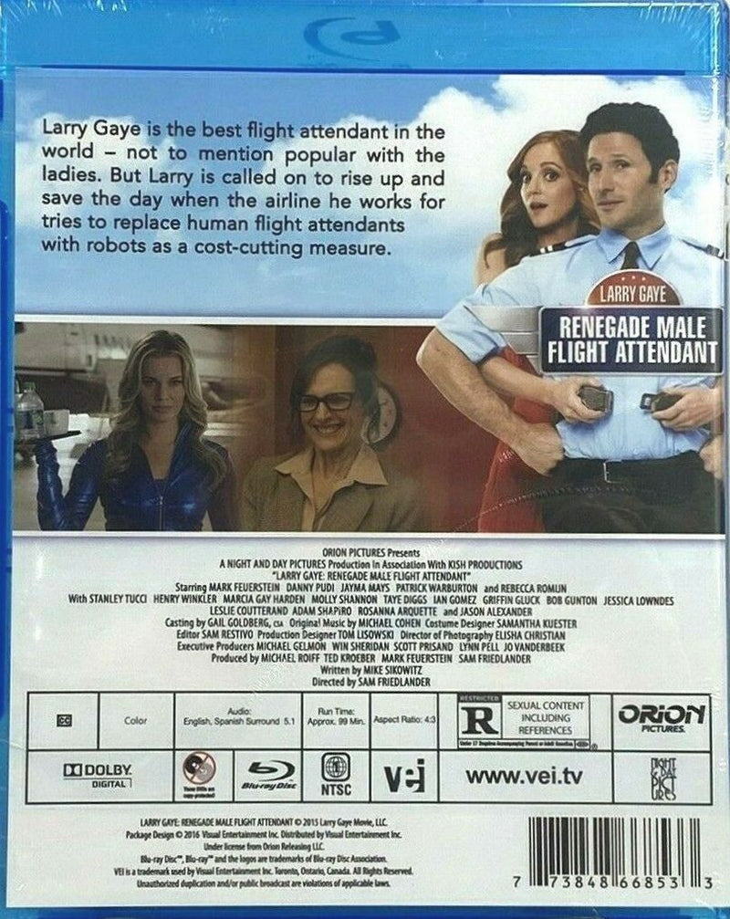 Larry Gaye: Renegade Male Flight Attendant Blu-ray (Free Shipping)