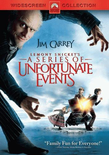 Lemony Snicket's A Series Of Unfortunate Events DVD (Widescreen) (Free Shipping)