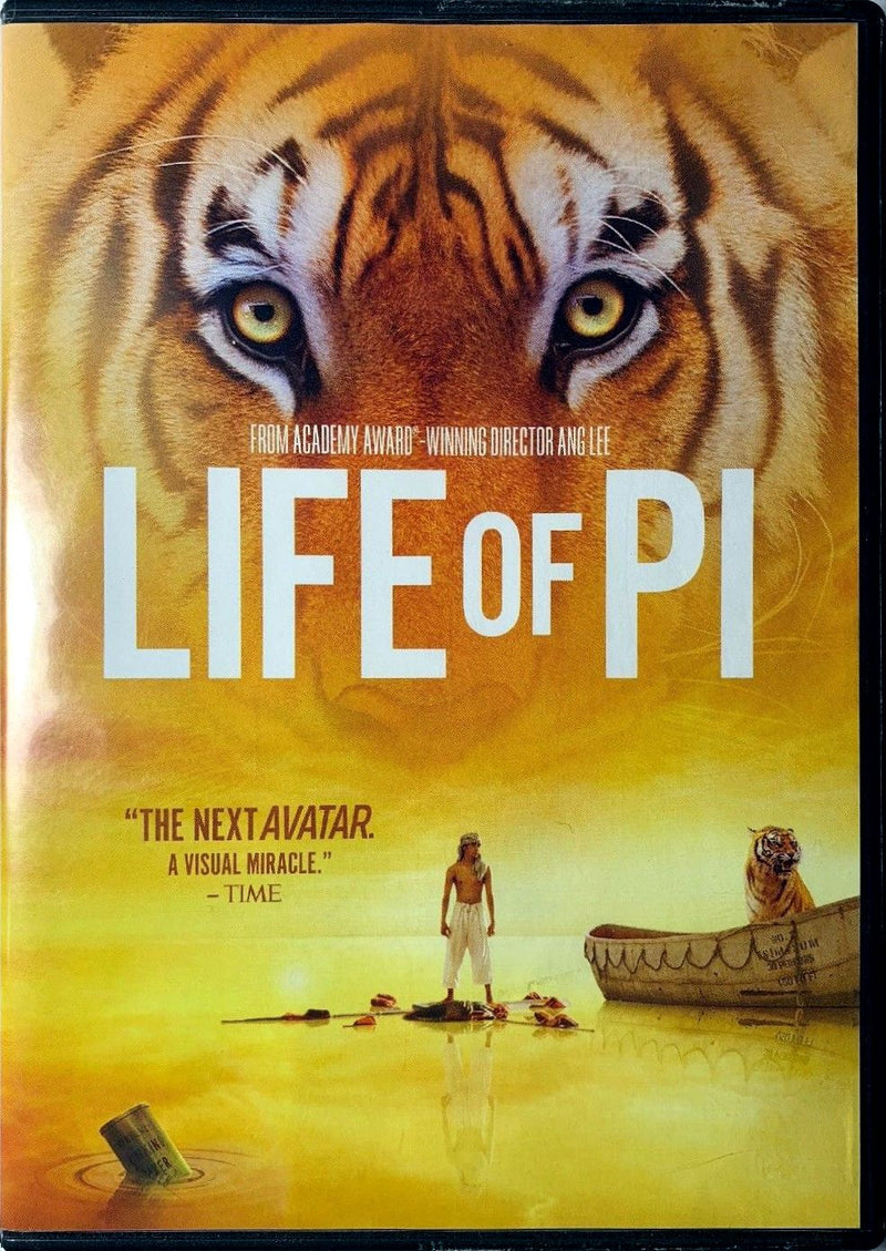 Life Of Pi DVD (Free Shipping)