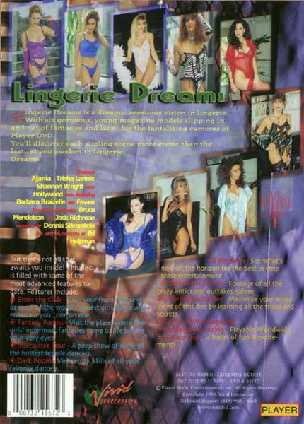 Lingerie Dreams DVD (Free Shipping)