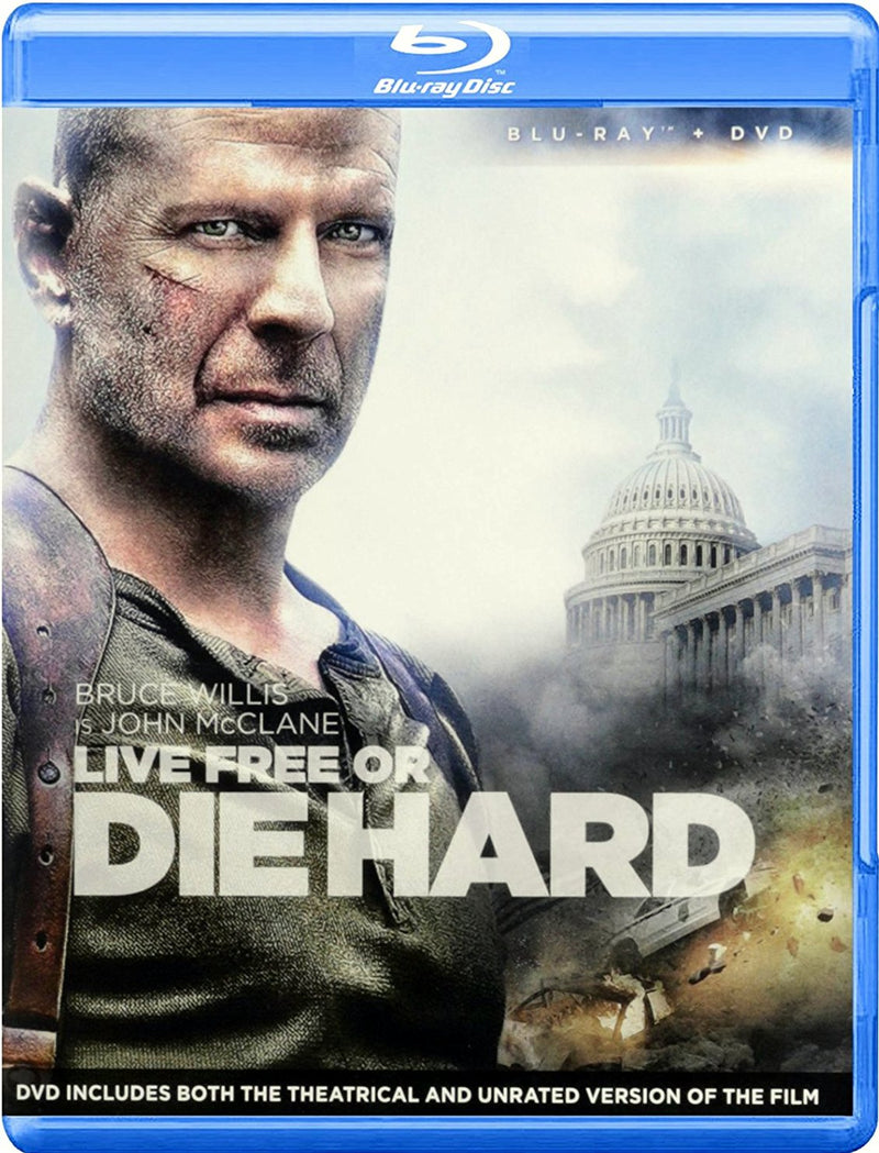 Live Free Or Die Hard Blu-Ray (Free Shipping)