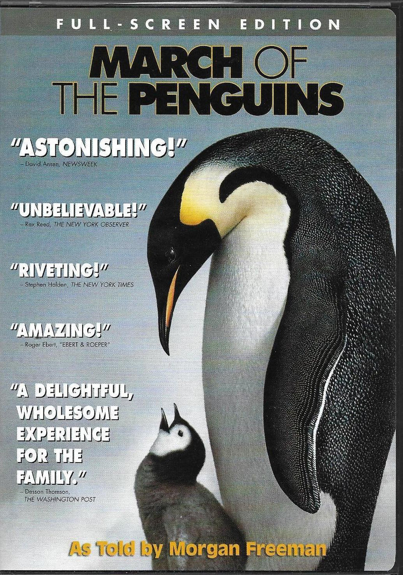 March Of The Penguins DVD (Fullscreen) (Free Shipping)