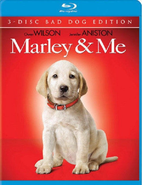 Marley & Me Blu-Ray (3-Disc Bad Boy Edition)