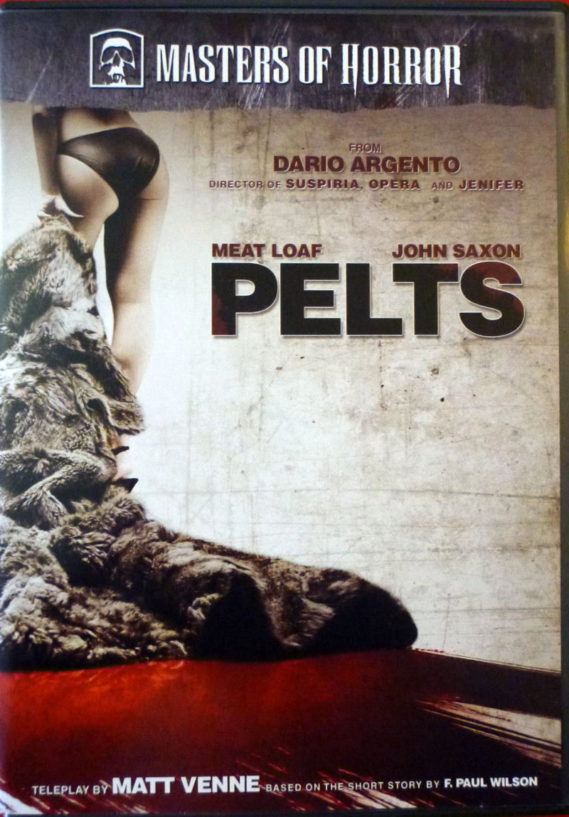 Masters Of Horror - Dario Argento - Pelts DVD (Free Shipping)