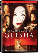 Memoirs Of A Geisha DVD (2-Disc Widescreen) (Free Shipping)