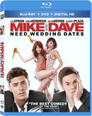 Mike And Dave Need Wedding Dates Blu-Ray + DVD + Digital HD (2-Disc Set) (Free Shipping)
