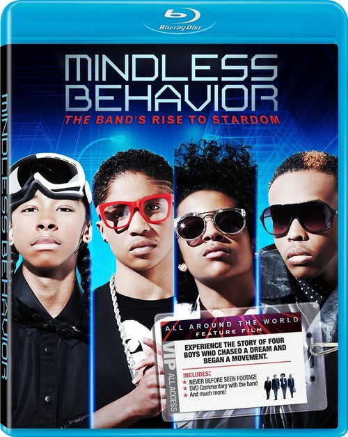 Mindless Behavior - All Around the World Blu-Ray DVD (Free Shipping)