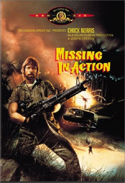Missing In Action DVD (Free Shipping)
