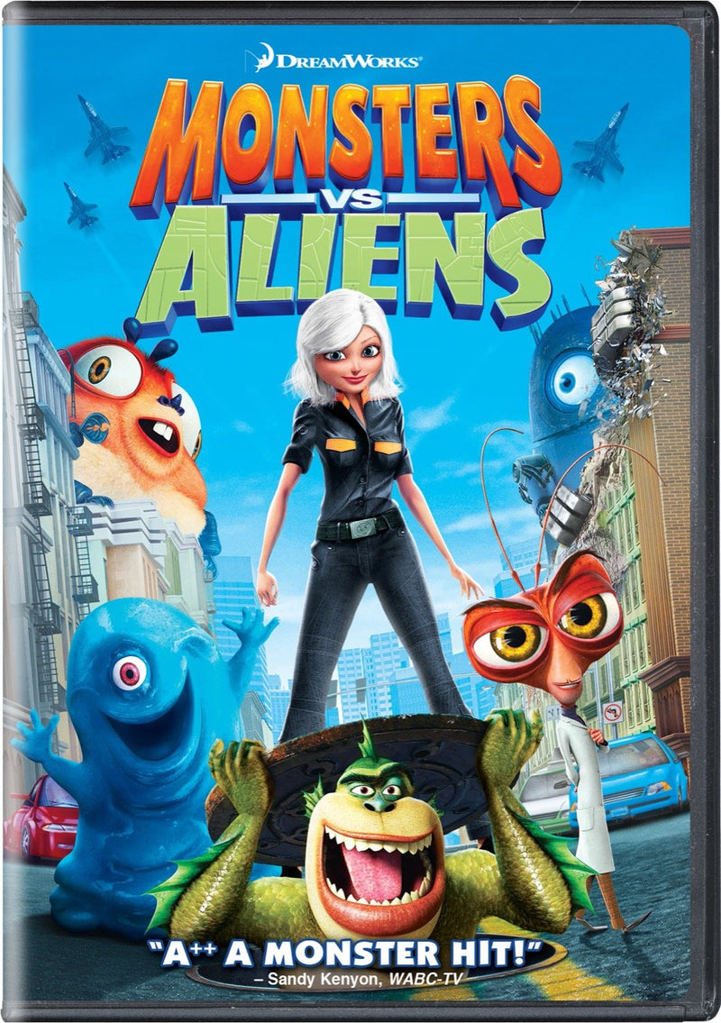Monsters Vs. Aliens DVD (Free Shipping)