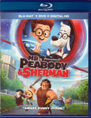 Mr. Peabody And Sherman Blu-Ray + DVD + Digital HD (2-Disc Set) (Free Shipping)