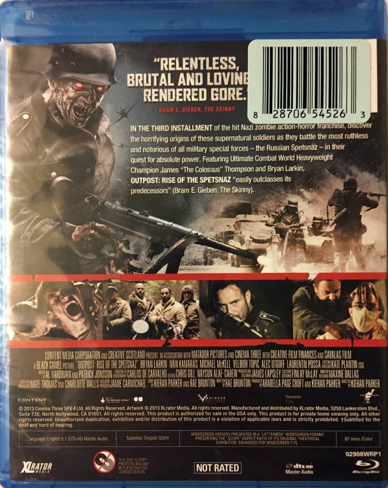 Outpost 3 - Rise of the Spetsnaz Blu-Ray (Free Shipping)
