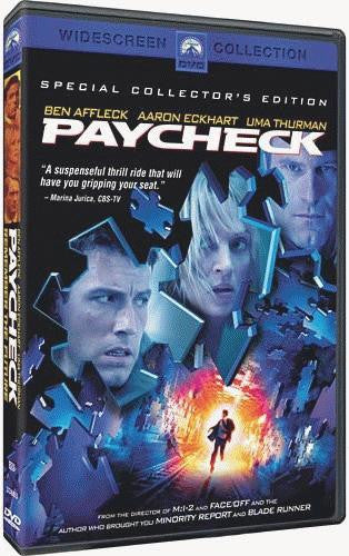 Paycheck DVD (Widescreen) (Free Shipping)