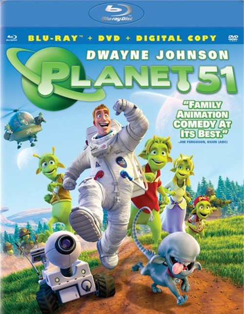 Planet 51 Blu-ray + DVD +  Digital HD (2-Disc Set) (Free Shipping)