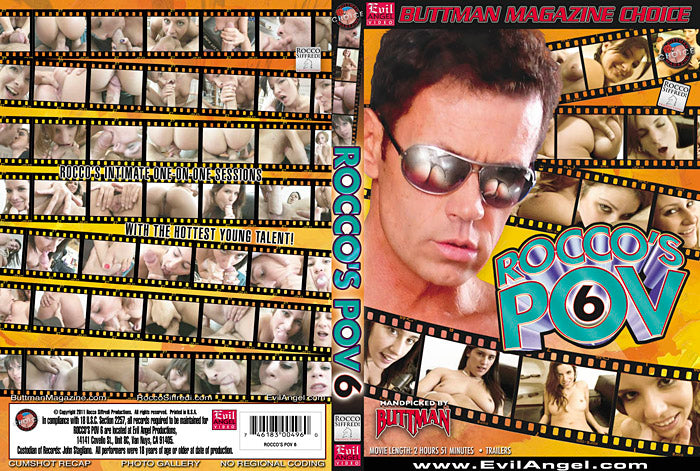 Rocco's POV 6 - Evil Angel Adult DVD (Free Shipping)
