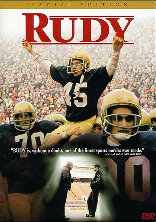 Rudy DVD (Special Edition) (Free Shipping)