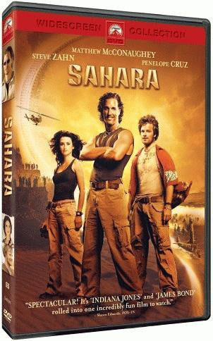 Sahara DVD (2005 / Widescreen) (Free Shipping)