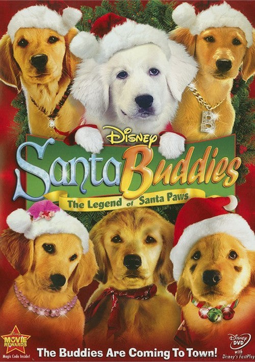 Santa Buddies: The Legend Of Santa Paws DVD (Free Shipping)