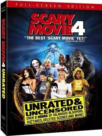 Scary Movie 4 DVD (Fullscreen / Unrated) (Free Shipping)