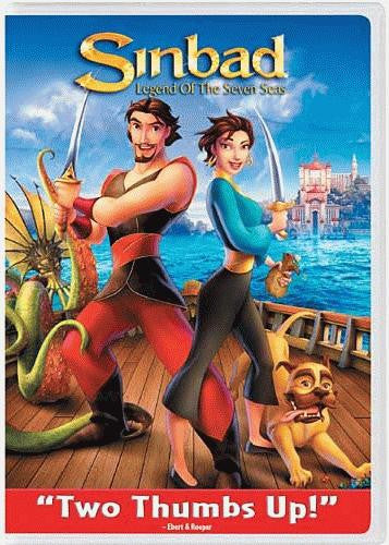 Sinbad: Legend of the Seven Seas DVD (Fullscreen) (Free Shipping)
