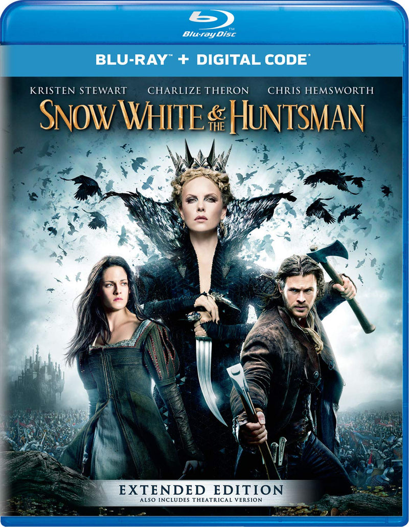 Snow White & the Huntsman Extended Edition Blu-ray + Digital HD (Free Shipping)