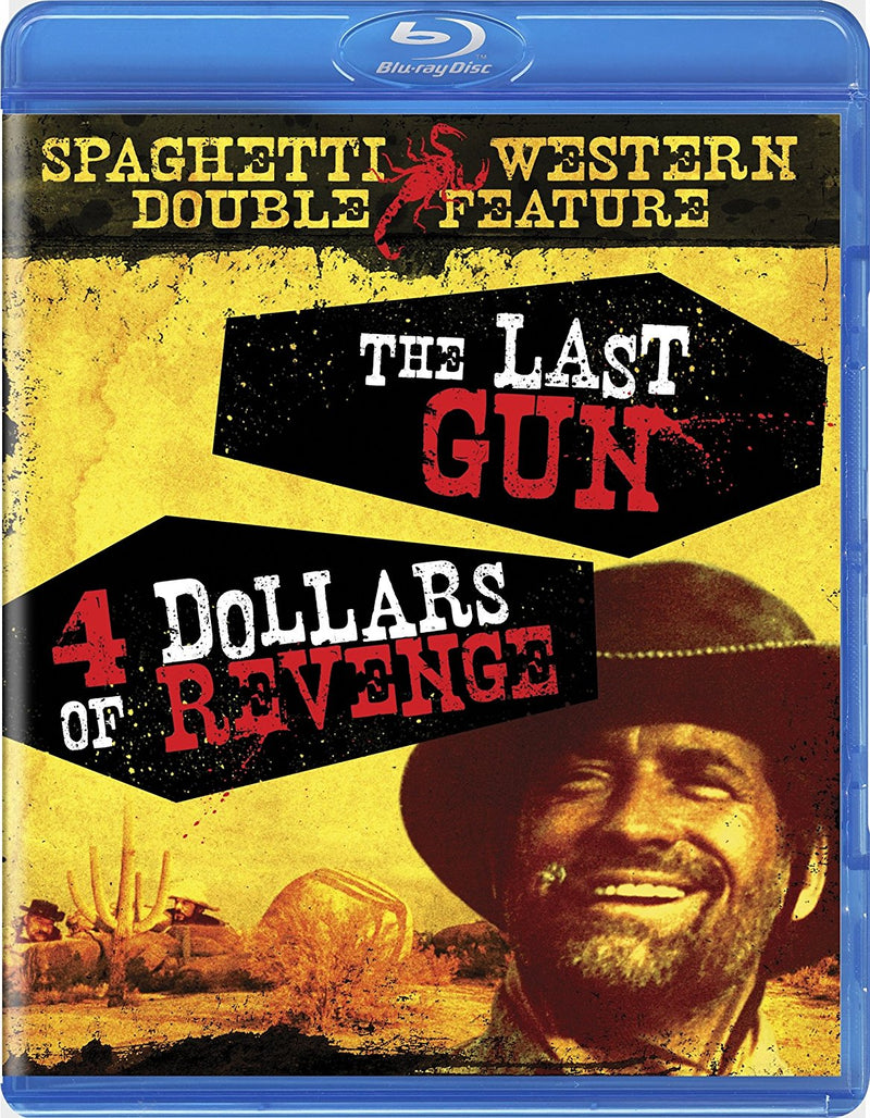 Spaghetti Western Double Feature Volume 2: Last Gun & Four Dollars of Revenge Double Feature Blu-Ray (Free Shipping)