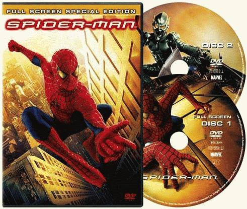 Spider-Man DVD (Fullscreen Special Edition) (Free Shipping)