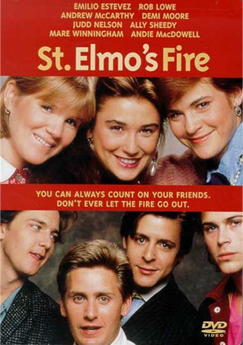 St. Elmo's Fire DVD (Free Shipping)