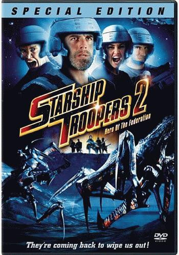 Starship Troopers 2 - Hero of the Federation DVD (Free Shipping)