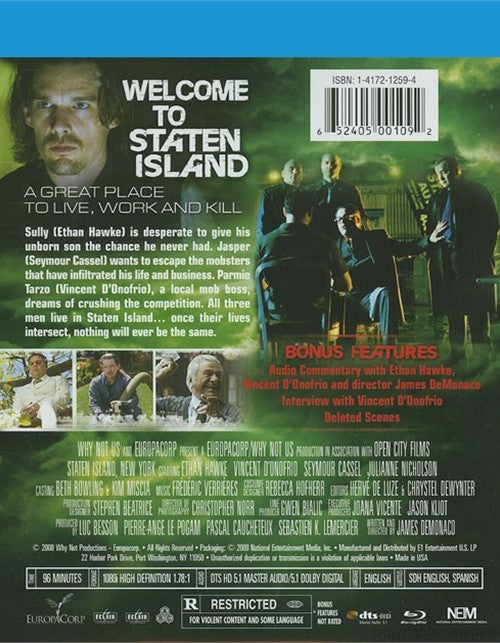 Staten Island Blu-ray (Free Shipping)