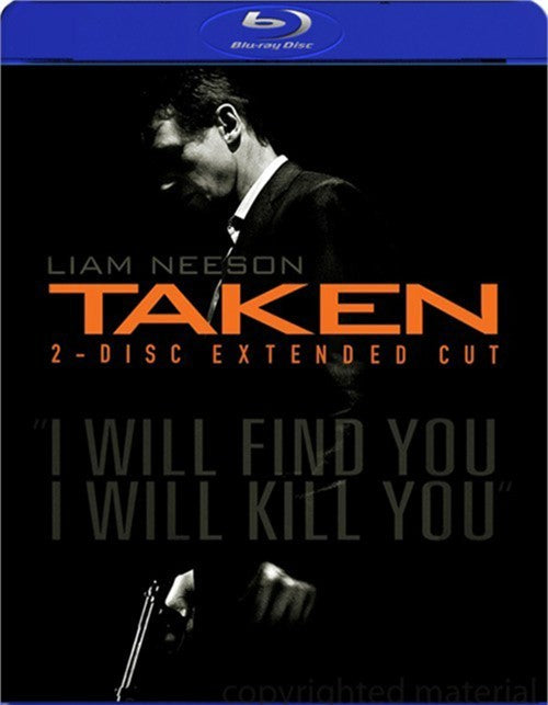 Taken Blu-ray (2-Disc Extended Cut) (Free Shipping)