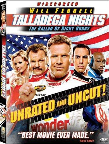 Talladega Nights - The Ballad Of Ricky Bobby DVD (Widescreen) (Free Shipping)