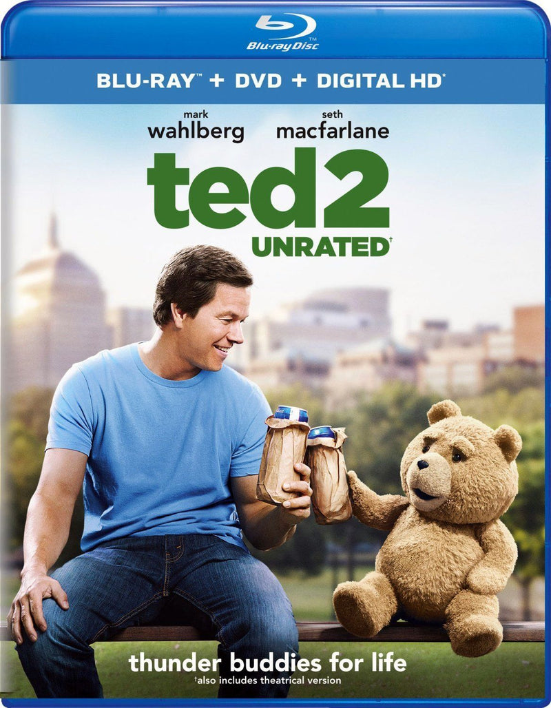 Ted 2 Blu-Ray + DVD + Digital HD (2-Disc Set) (Free Shipping)
