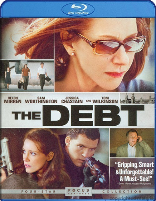 The Debt Blu-ray (Free Shipping)