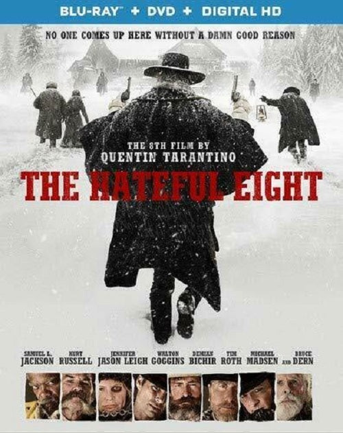 The Hateful Eight Blu-ray + DVD + Digital HD with Slip Cover (Free Shipping)