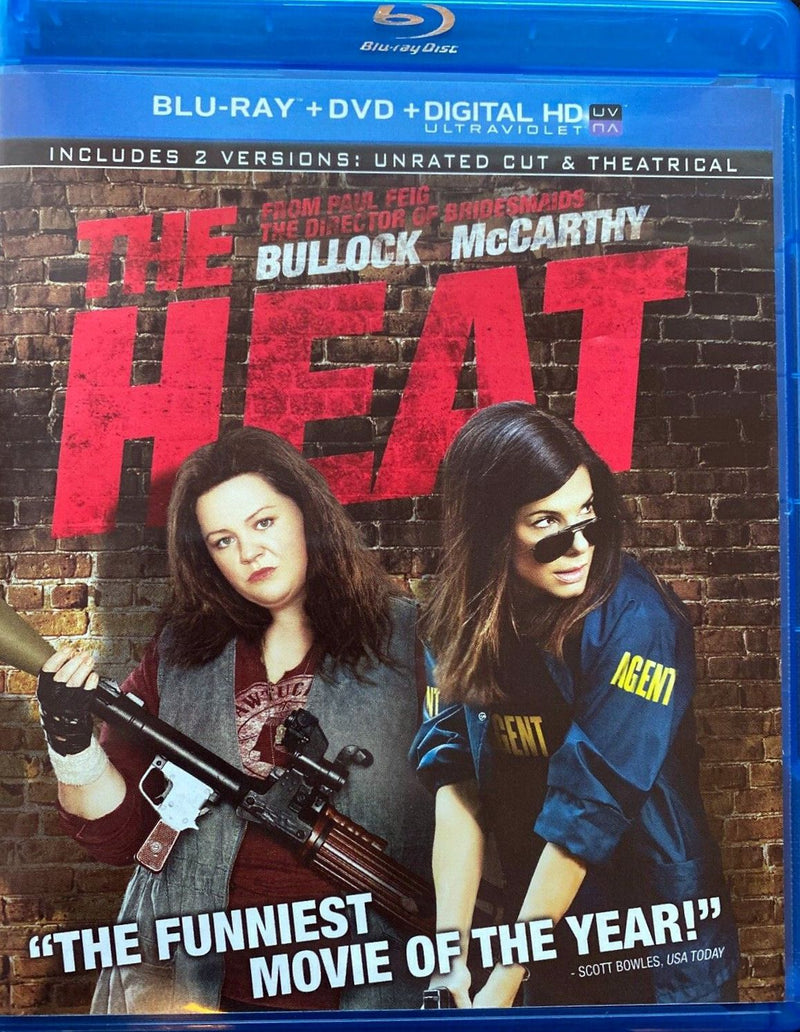 The Heat Blu-Ray + DVD + Digital Copy (Free Shipping)