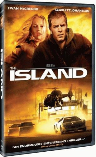 The Island DVD (2005) (Free Shipping)