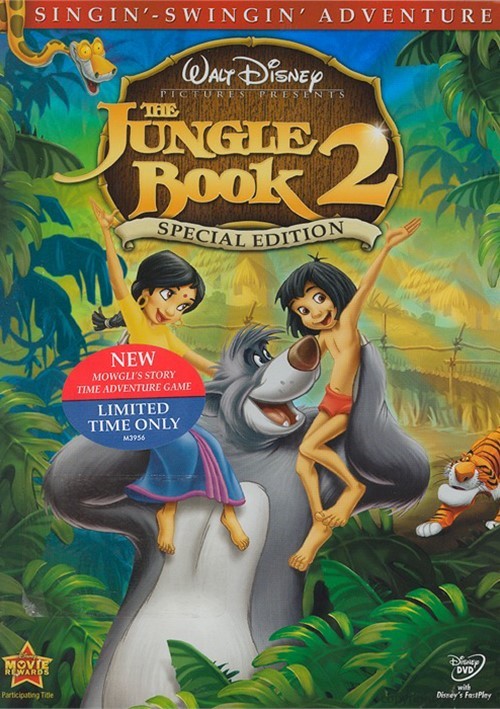 The Jungle Book 2 DVD (Special Edition) (Free Shipping)