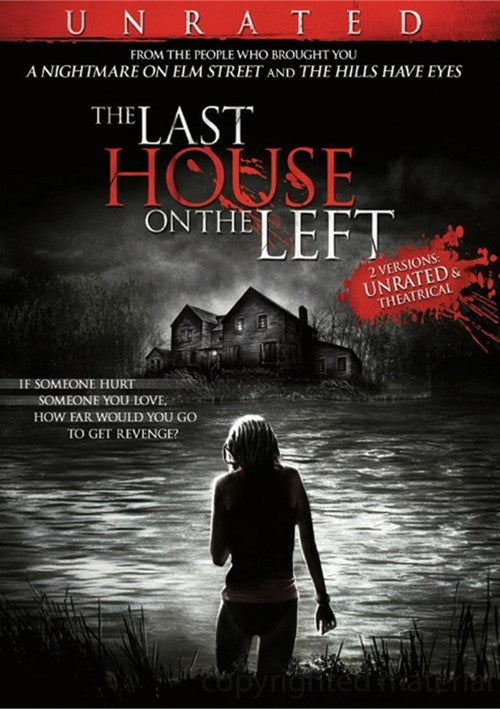 The Last House On The Left DVD (Unrated) (Free Shipping)