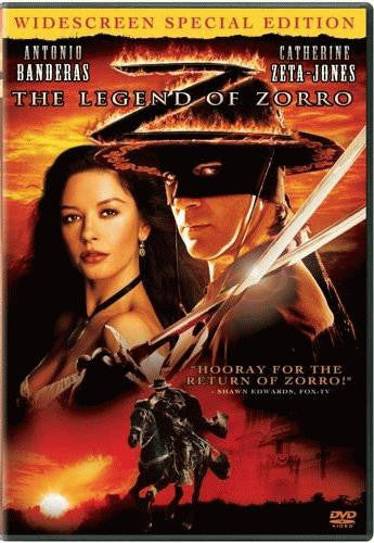 The Legend Of Zorro DVD (Widescreen) (Free Shipping)