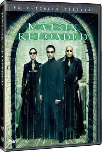 The Matrix Reloaded DVD (Fullscreen) (Free Shipping)