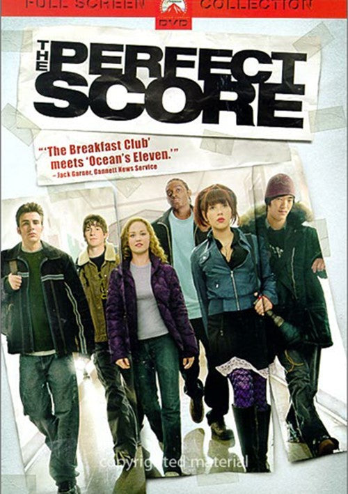 The Perfect Score DVD (Fullscreen) (Free Shipping)