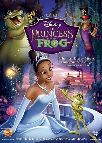 The Princess And The Frog DVD (Free Shipping)